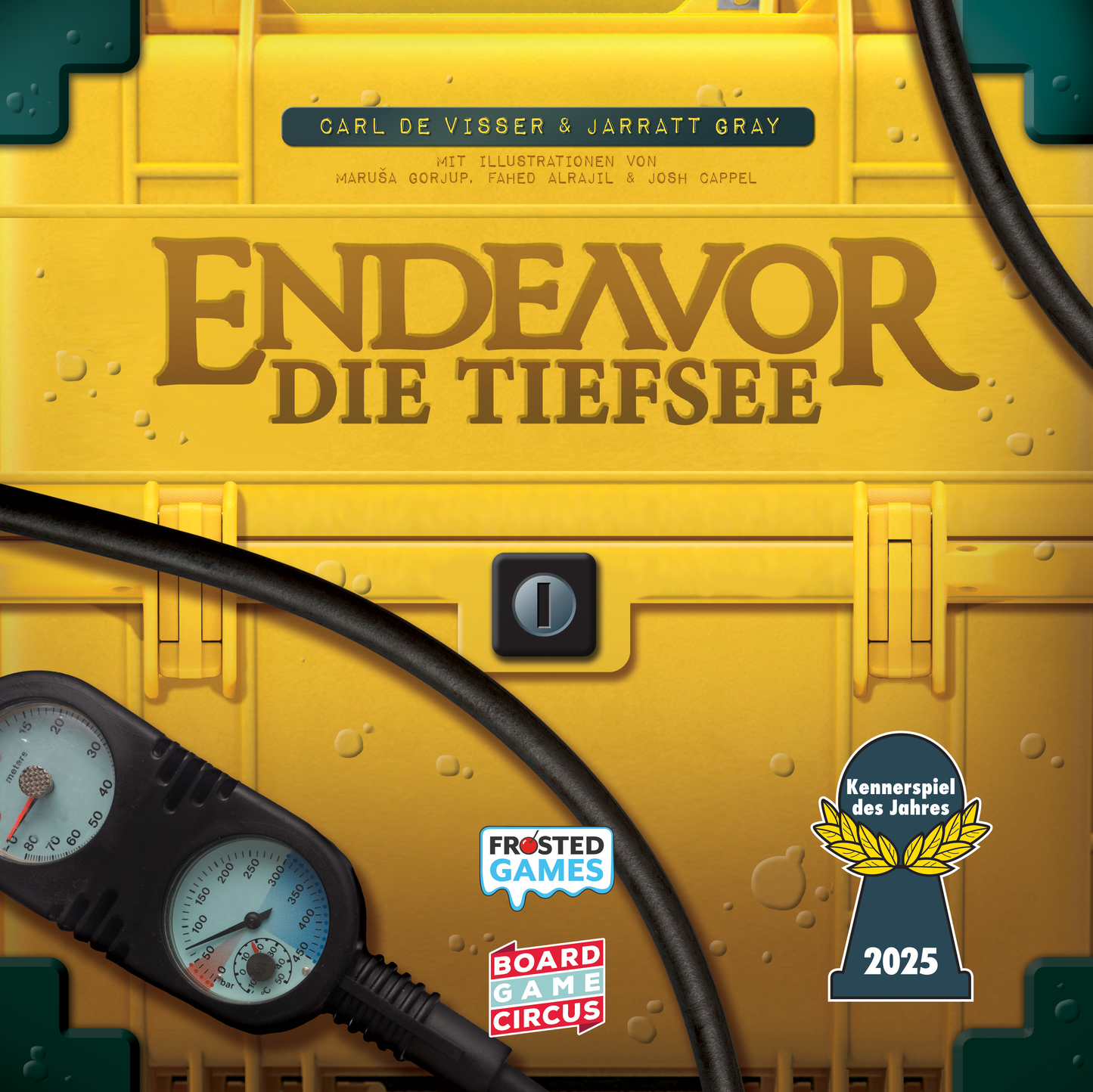 Endeavor die Tiefsee, Retail-Edition, Box-Cover