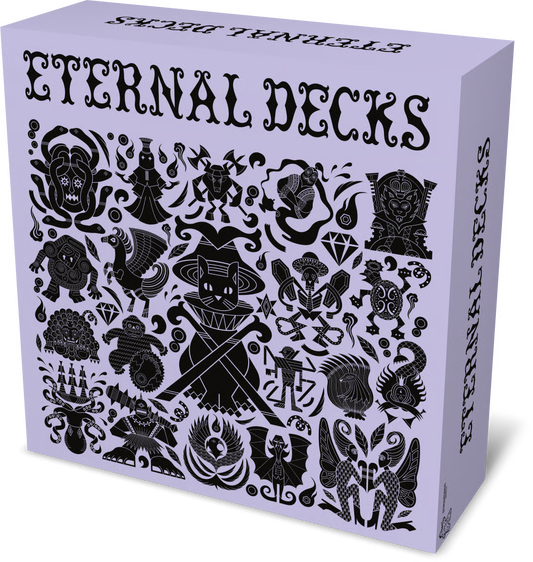 Eternal Decks (DE), deutsche Ausgabe, Kartenspiel, kooperatives Brettspiel, Hiroken