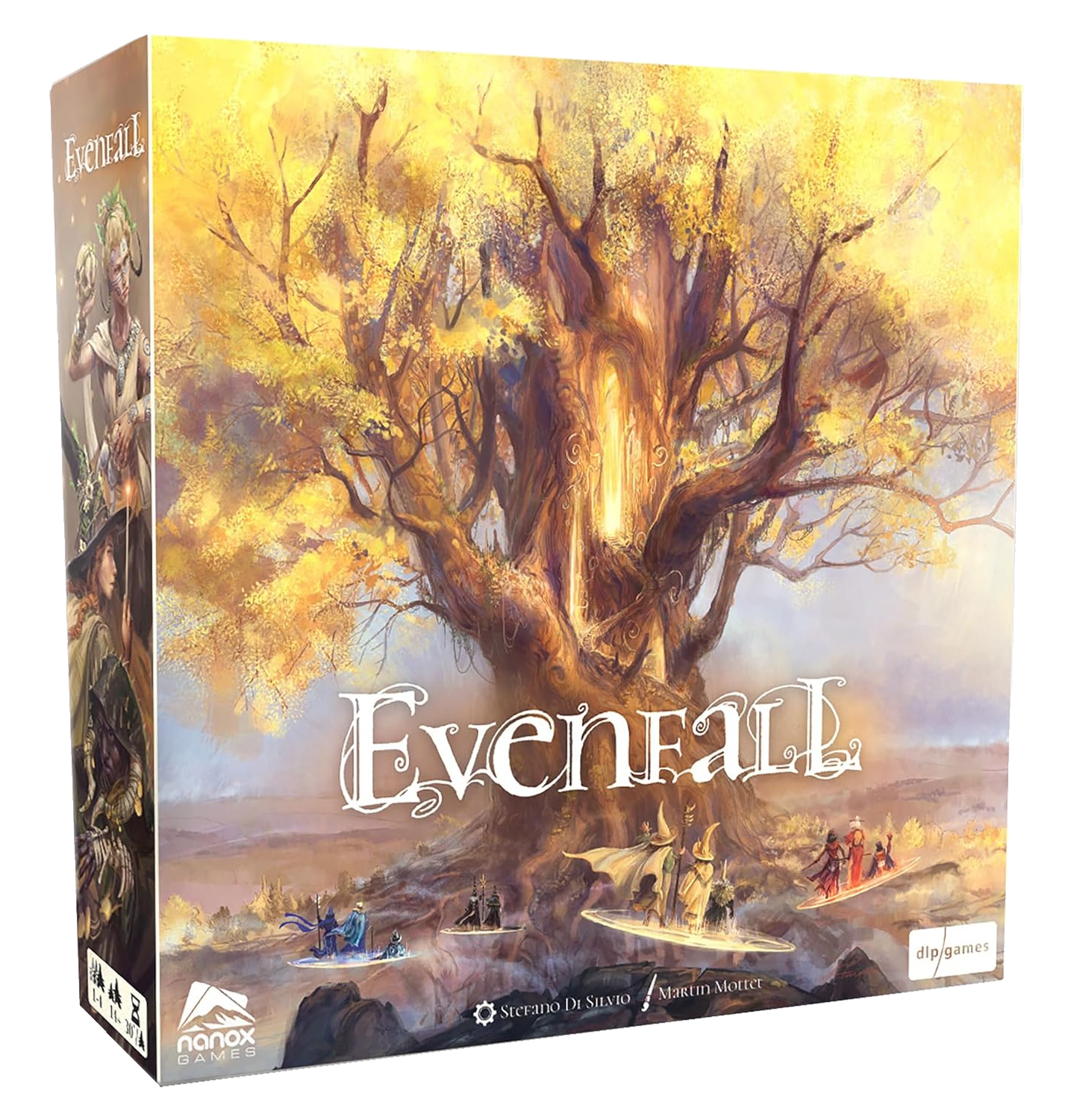 Evenfall, deutsche Ausgabe, 3D-Box