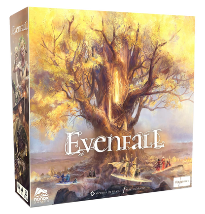 Evenfall, deutsche Ausgabe, 3D-Box