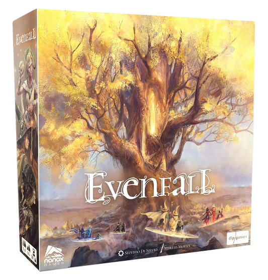 Evenfall, deutsche Ausgabe, 3D-Box