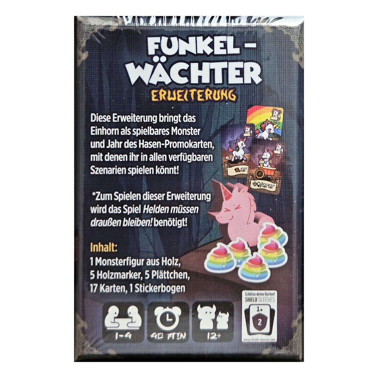 Helden Müssen Draußen Bleiben: Funkelwächter (DE), Monster-Erweiterung inkl. Promokarten