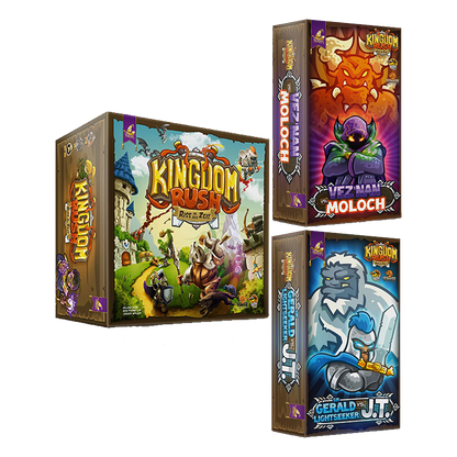 Kingdom Rush: Riss in der Zeit (DE), Bundle, +2 Helden-Erweiterungen