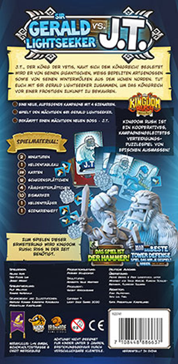 Kingdom Rush: Riss in der Zeit (DE), Bundle, +2 Helden-Erweiterungen