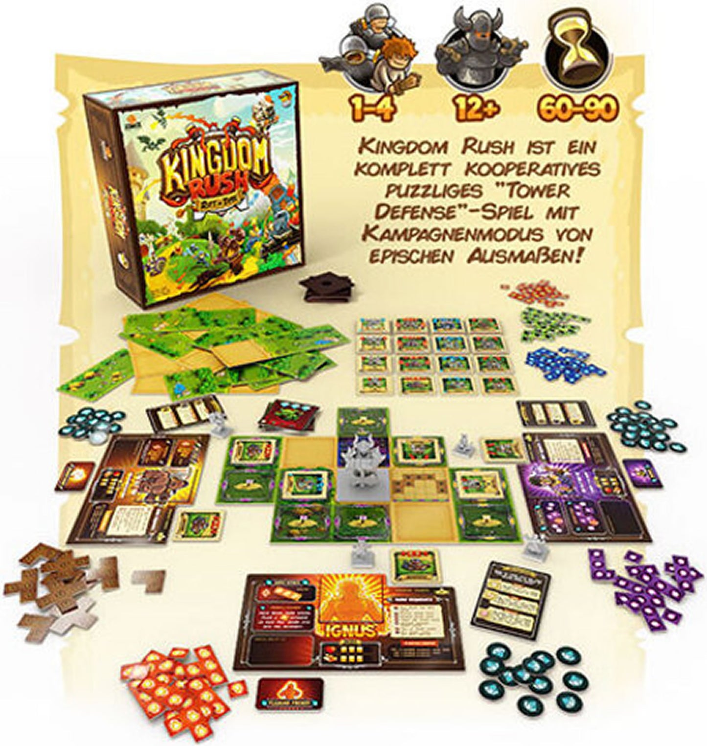Kingdom Rush: Riss in der Zeit (DE), Bundle, +2 Helden-Erweiterungen