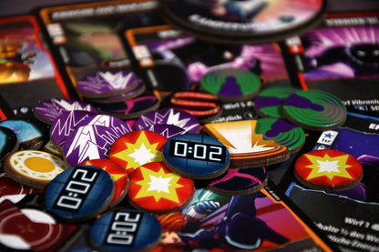 Marvel Dice Throne: Captain Marvel, Black Panther, Doctor Strange & Black Widow (DE)