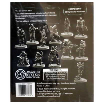 Nemesis Retaliation: The Classic Crew, Rückseite