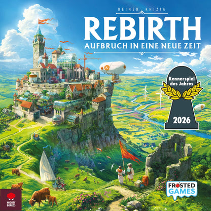 Rebirth: Aufbruch in eine neue Zeit (DE), Kennerspiel des Jahres 2026, Frosted Games