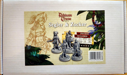 Robinson Crusoe: Segler & Zocker (DE), Charakter-Erweiterung, Gamefound