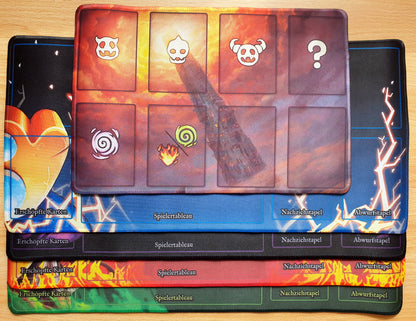 Slay the Spire: Das Brettspiel, Collectors Edition, Deutsche Version, Playmats/Spielmatten