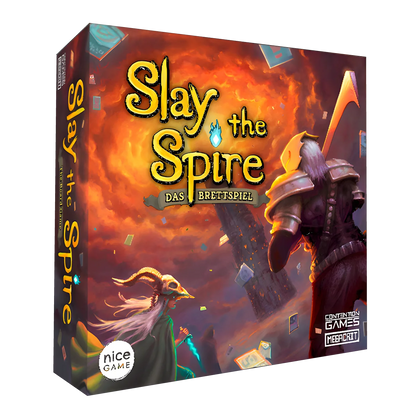 Slay the Spire: Das Brettspiel, Deutsche Version, 3D-Box