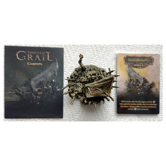 Tainted Grail: Modular Campsite, mit Sundrop, DE, Mini-Erweiterung, Gamefound