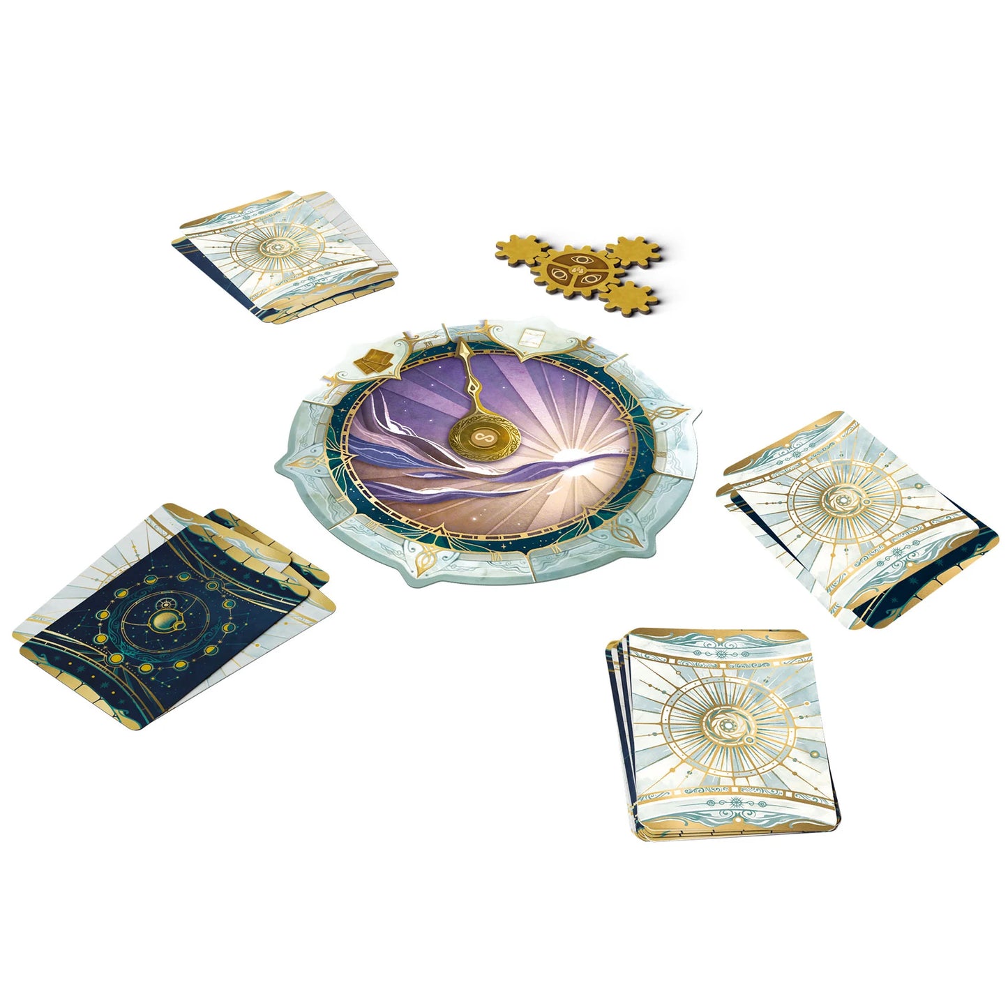 Take Time (DE), Brettspiel, kooperatives Kartenspiel von Libellud/Asmodee