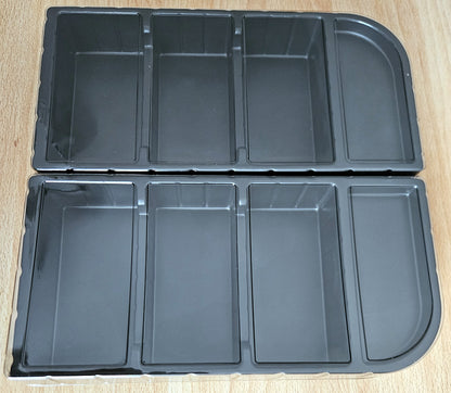 Terrorscape: Deluxe Token Pack #1, Block-Token-Pappfiguren, Sortier-Trays