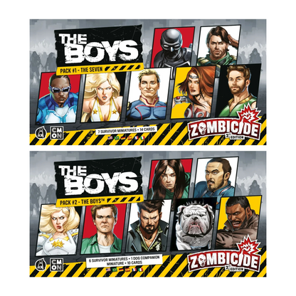 Zombicide: The Boys Bundle Pack #1 & #2, DE/EN, 2 Erweiterungen, CMON