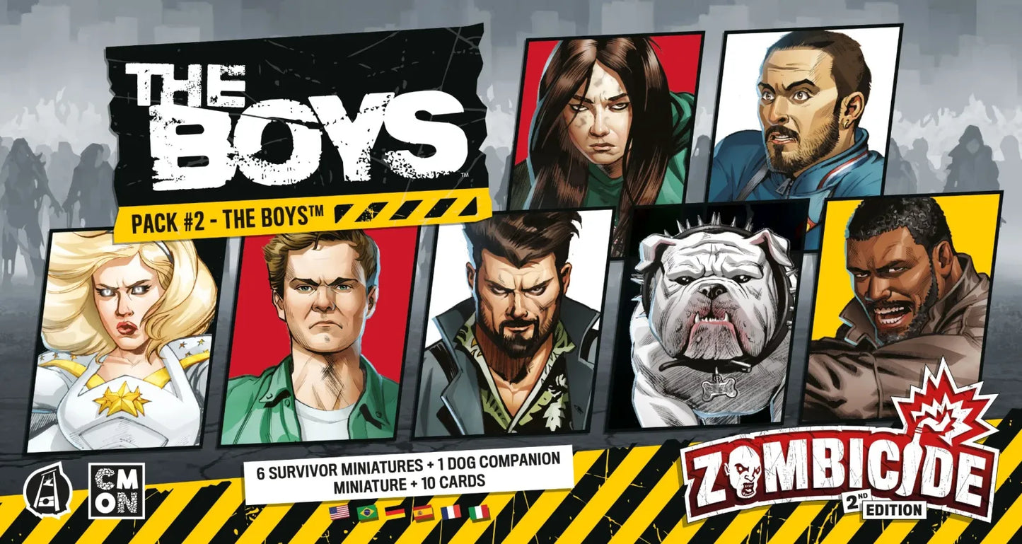 Zombicide: The Boys Bundle Pack #1 & #2, DE/EN, 2 Erweiterungen, CMON