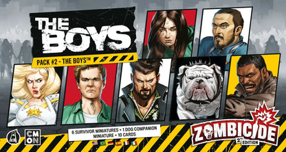 Zombicide: The Boys Bundle Pack #1 & #2, DE/EN, 2 Erweiterungen, CMON