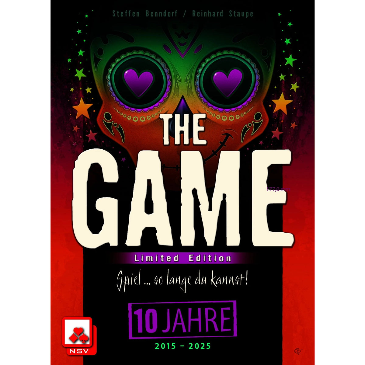 The Game 10 Jahre Limited Edition (DE), Jubiläumsedition, Kartenspiel, Nürnberger Spielkarten-Verlag