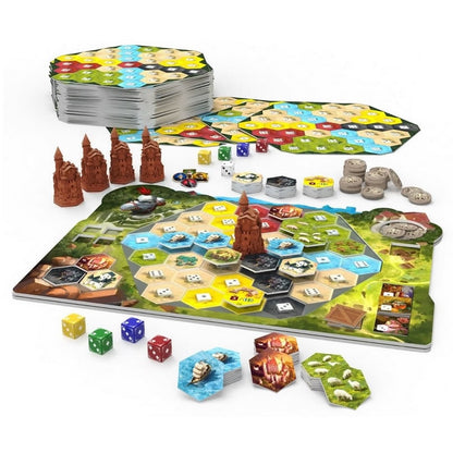 The Castles of Burgundy Gamefound Limited Edition, Spielmaterial