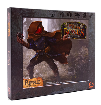 Too Many Bones: Riffle, the Enigma, Gearloc, 3D-Box