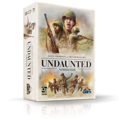 Undaunted: Normandie (DE), Brettspiel, Giant Roc, 2-Spieler-Deckbau-Kriegsspiel