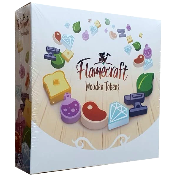 Flamecraft: Wooden Tokens Deluxe Goods, 216 Ressourcen Holzmarker, Erweiterung