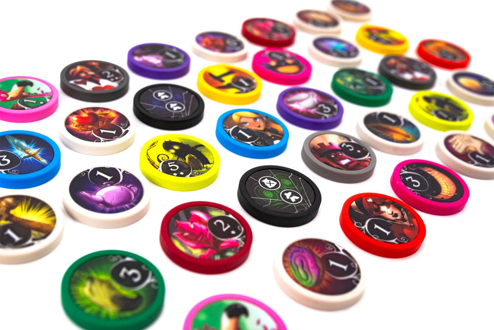 Wonderland's War: Premium Chips Set, 200+ Acryl Tokens, Deluxe-Erweiterung