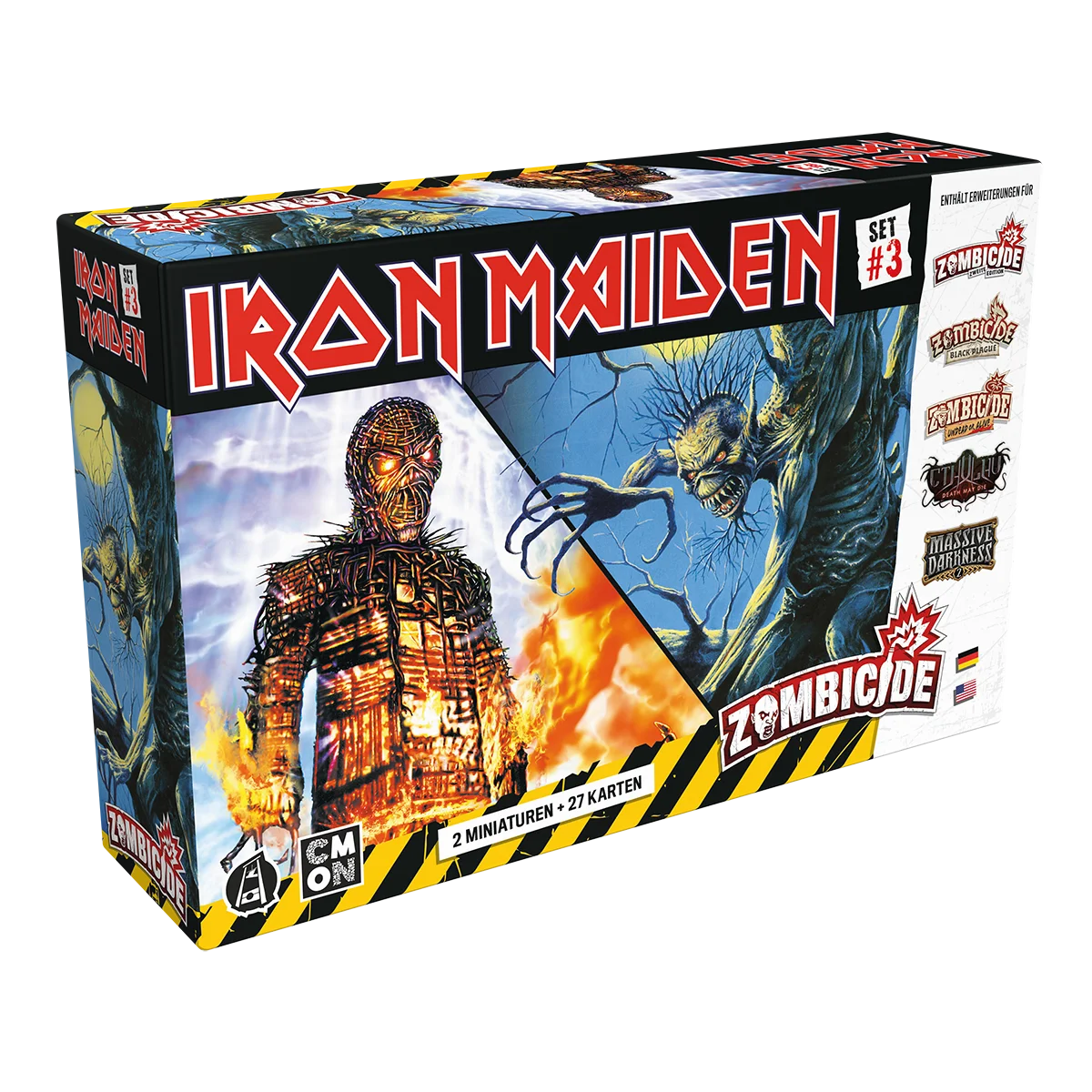 Zombicide: Iron Maiden Character Pack #3, DE/EN, Erweiterung, CMON