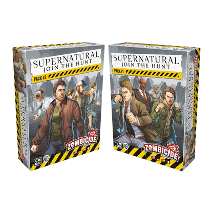 Zombicide: Supernatural: Join the Hunt Pack 1 & 2 Bundle, DE/EN, 2 Erweiterungen, CMON