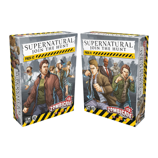 Zombicide: Supernatural: Join the Hunt Pack 1 & 2 Bundle, DE/EN, 2 Erweiterungen, CMON