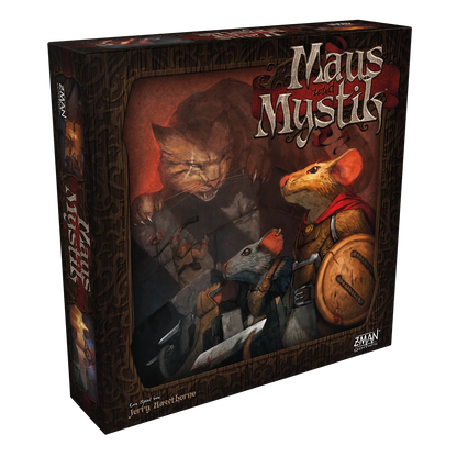Maus und Mystik, Grundspiel, ZMAN, 3D-Box