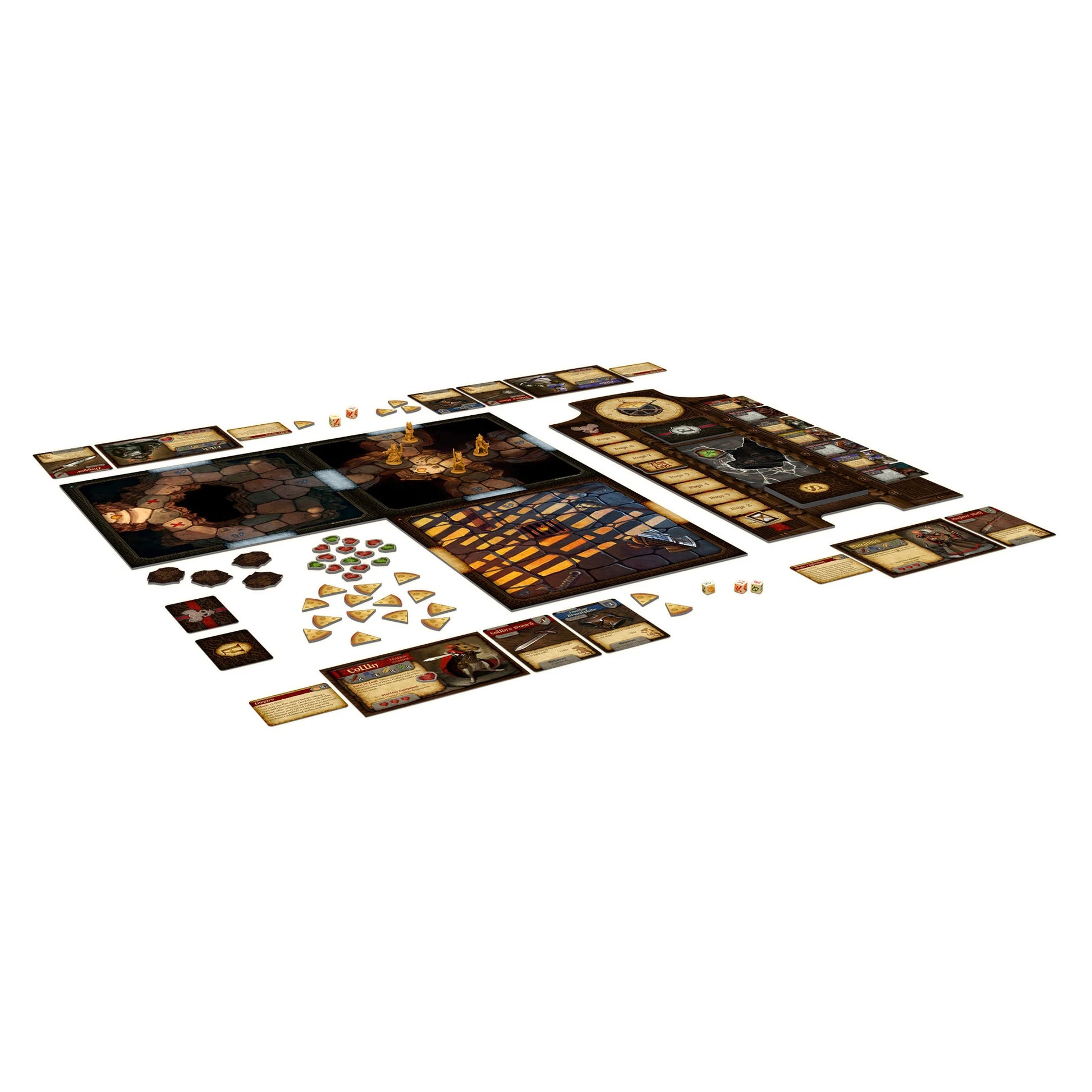 Maus und Mystik, Grundspiel, ZMAN, Spielmaterial